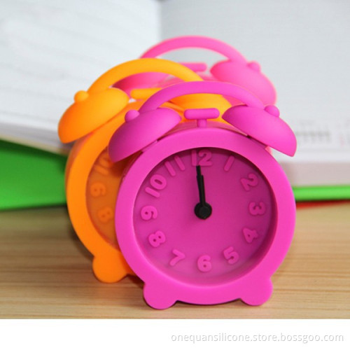children's Portable Mini Silicone Clocks & soccer digital clock